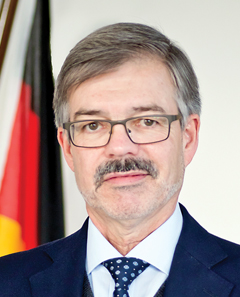 Hans Carl von Werthern, Botschafter der
        Bundesrepublik Deutschland